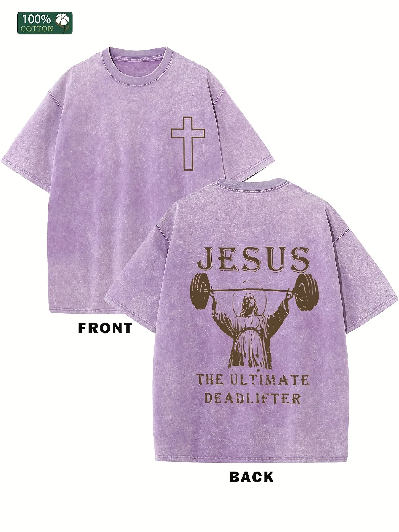 Jesus The Ultimate Hard Pull Men's Pattern T-Shirt