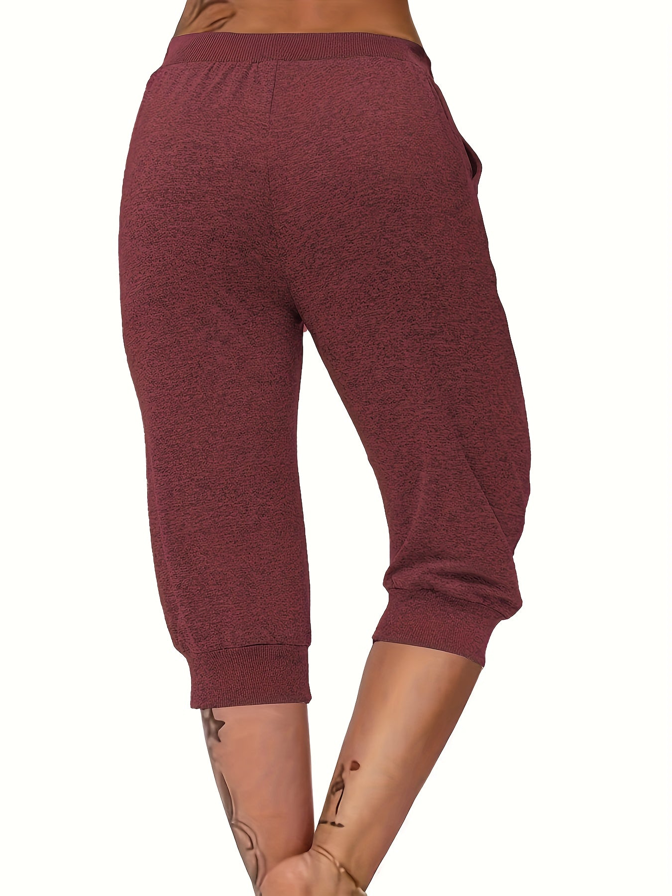 Women's Comfy Faith Printed Capris with Drawstring