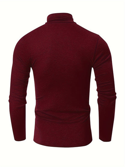 Men's Athletic Faith Print Turtleneck