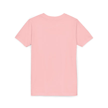 Minimalist | Youth Unisex Short Sleeve Tee with Cross Design