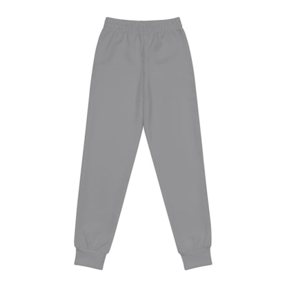 Minimalist | Muted Youth Joggers with Inspirational Cross Design - Comfortable & Stylish Activewear for Kids