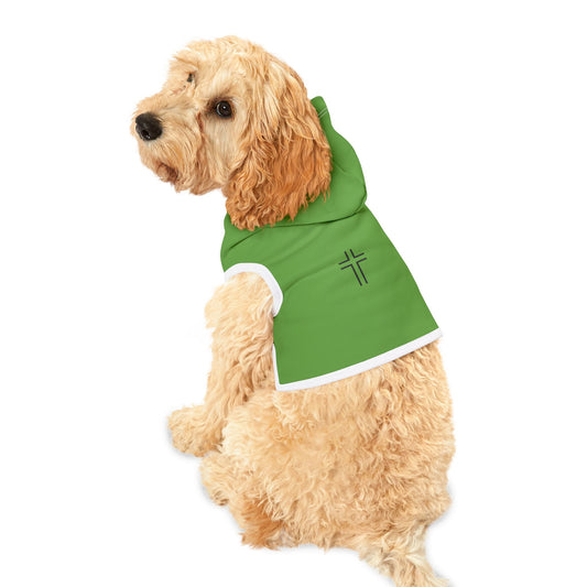Minimalist | Pet Hoodie with Cross Design
