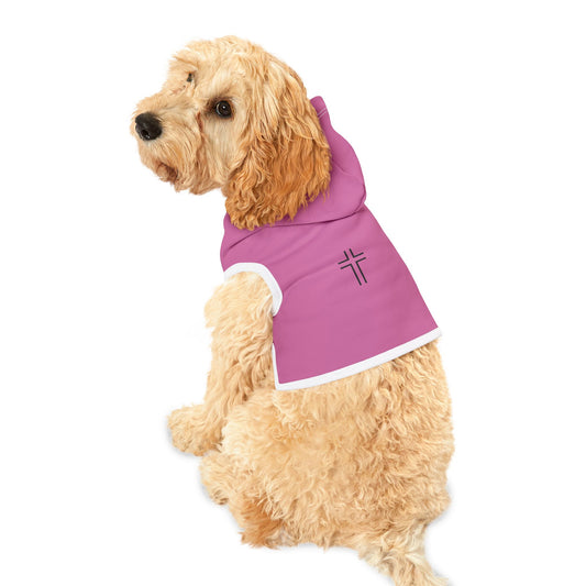 Minimalist | Pet Hoodie with Cross Design