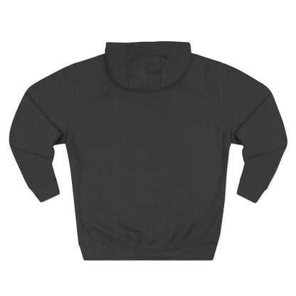 Minimalist | Unisex Fleece Hoodie with Cross Design