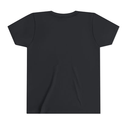 Minimalist | Youth Unisex Short Sleeve Tee with Cross Design