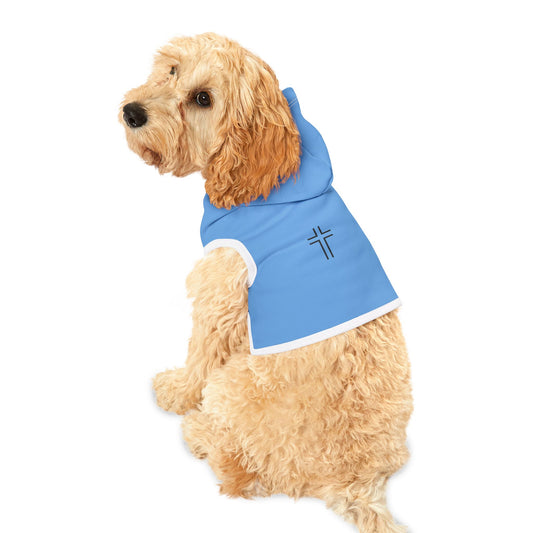 Minimalist | Pet Hoodie with Cross Design