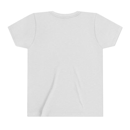 Minimalist | Youth Unisex Short Sleeve Tee with Cross Design