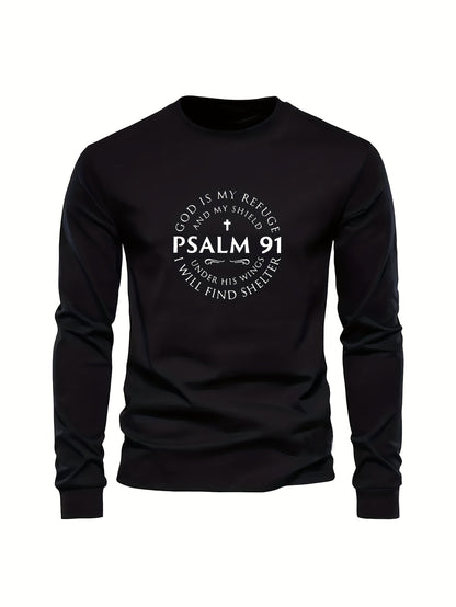 Psalm 91 Graphic Tee for Men