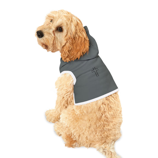 Minimalist | Pet Hoodie with Cross Design