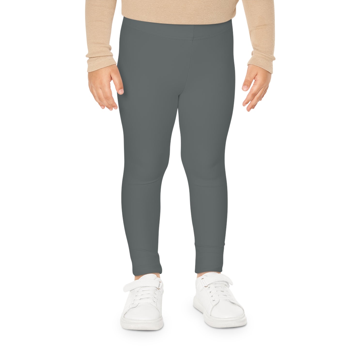 Minimalist | Color Comfortable Girls Leggings with Cross Design