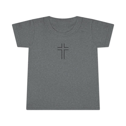 Minimalist | Toddler T-shirt with Cross Design