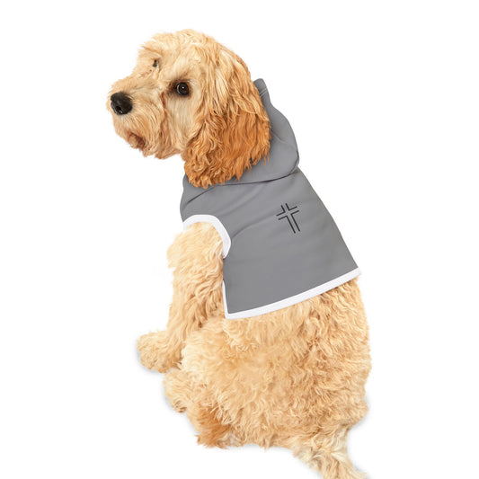 Minimalist | Pet Hoodie with Cross Design