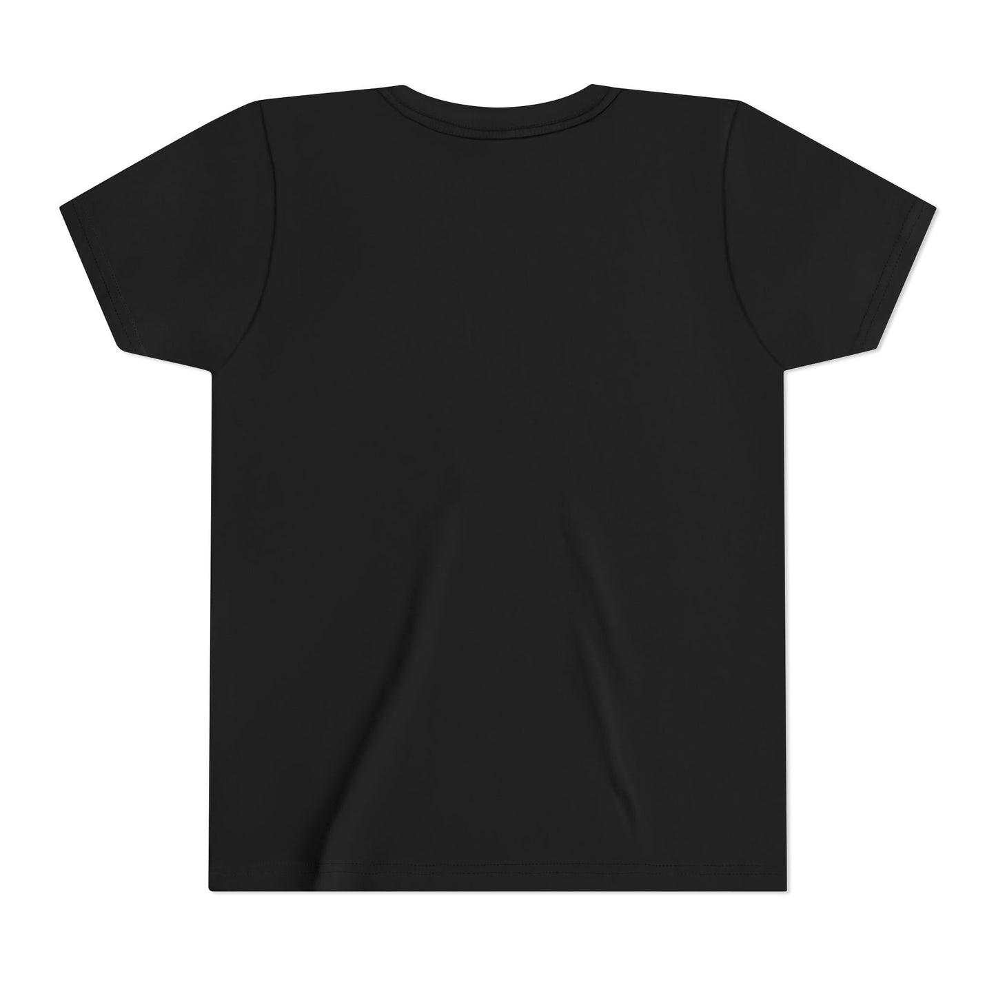 Minimalist | Youth Unisex Short Sleeve Tee with Cross Design