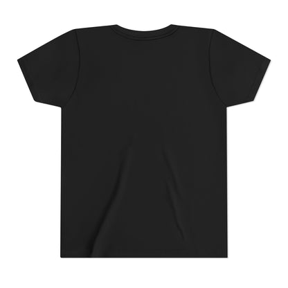 Minimalist | Youth Unisex Short Sleeve Tee with Cross Design