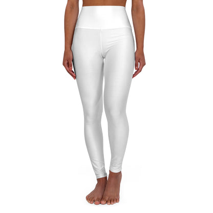 Minimalist | Muted High Waisted Fitness Leggings with Cross Design - Perfect for Faith & Fitness