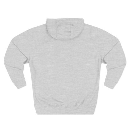Minimalist | Unisex Fleece Hoodie with Cross Design