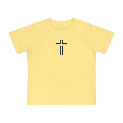 Minimalist | Baby Short Sleeve T-Shirt with Cross Design