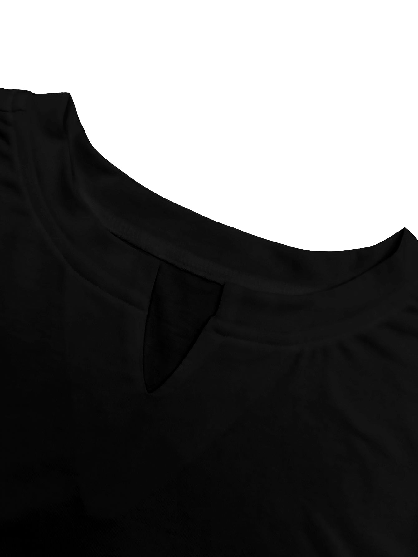 Christian Cross Pattern Print Men's Comfy V-Neck T-shirt