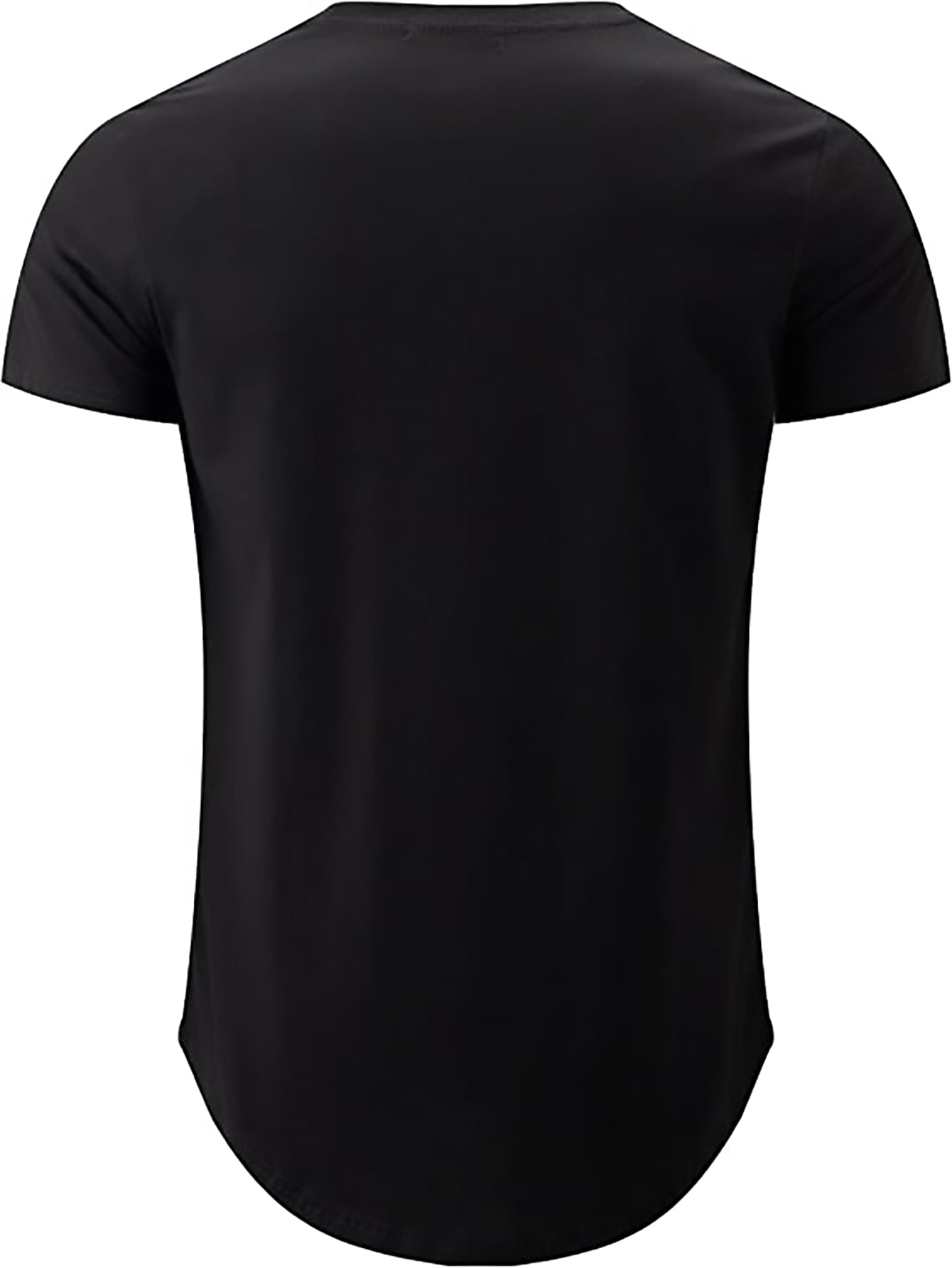 Christian Cross Pattern Print Men's Comfy V-Neck T-shirt