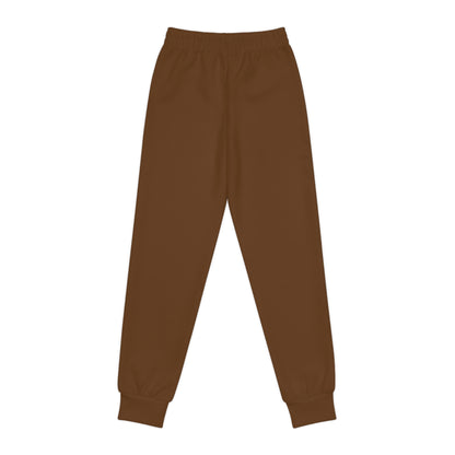Minimalist | Muted Youth Joggers with Inspirational Cross Design - Comfortable & Stylish Activewear for Kids