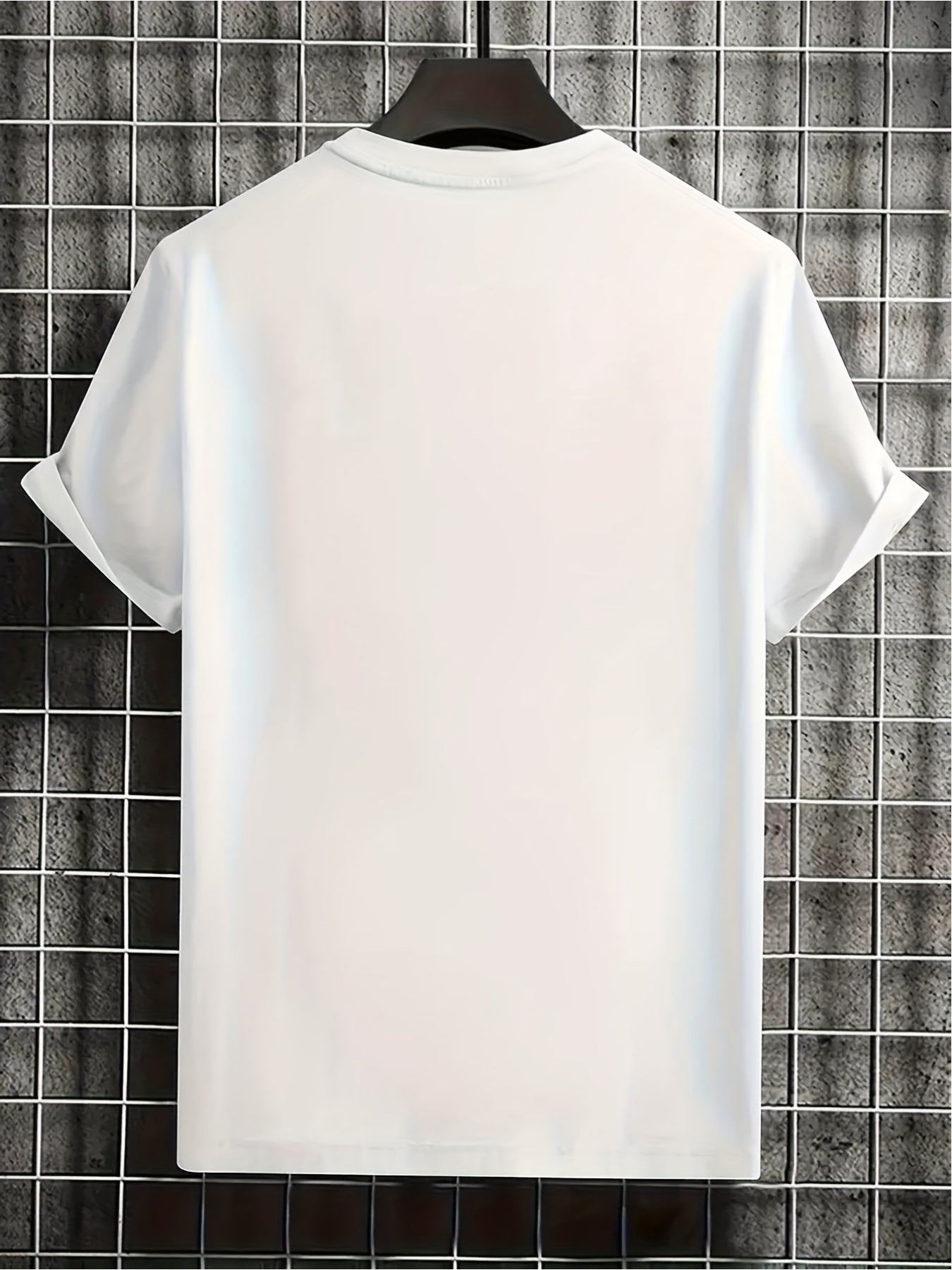 Faith Can Move Mountains Men's Crew Neck Short Sleeve Cotton T-shirt