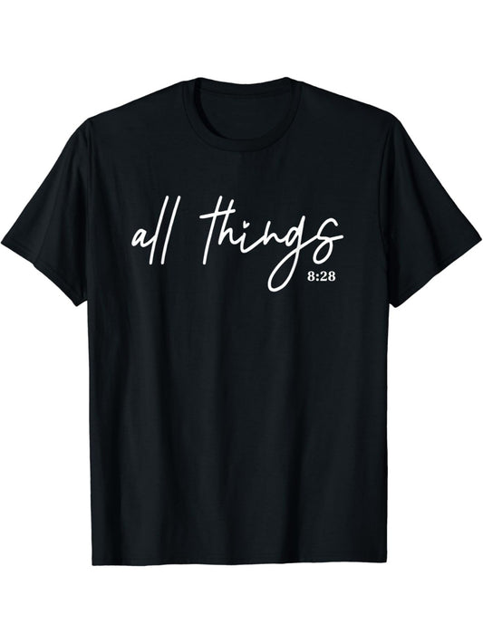 Romans 8:28 All Things Women's T-Shirt