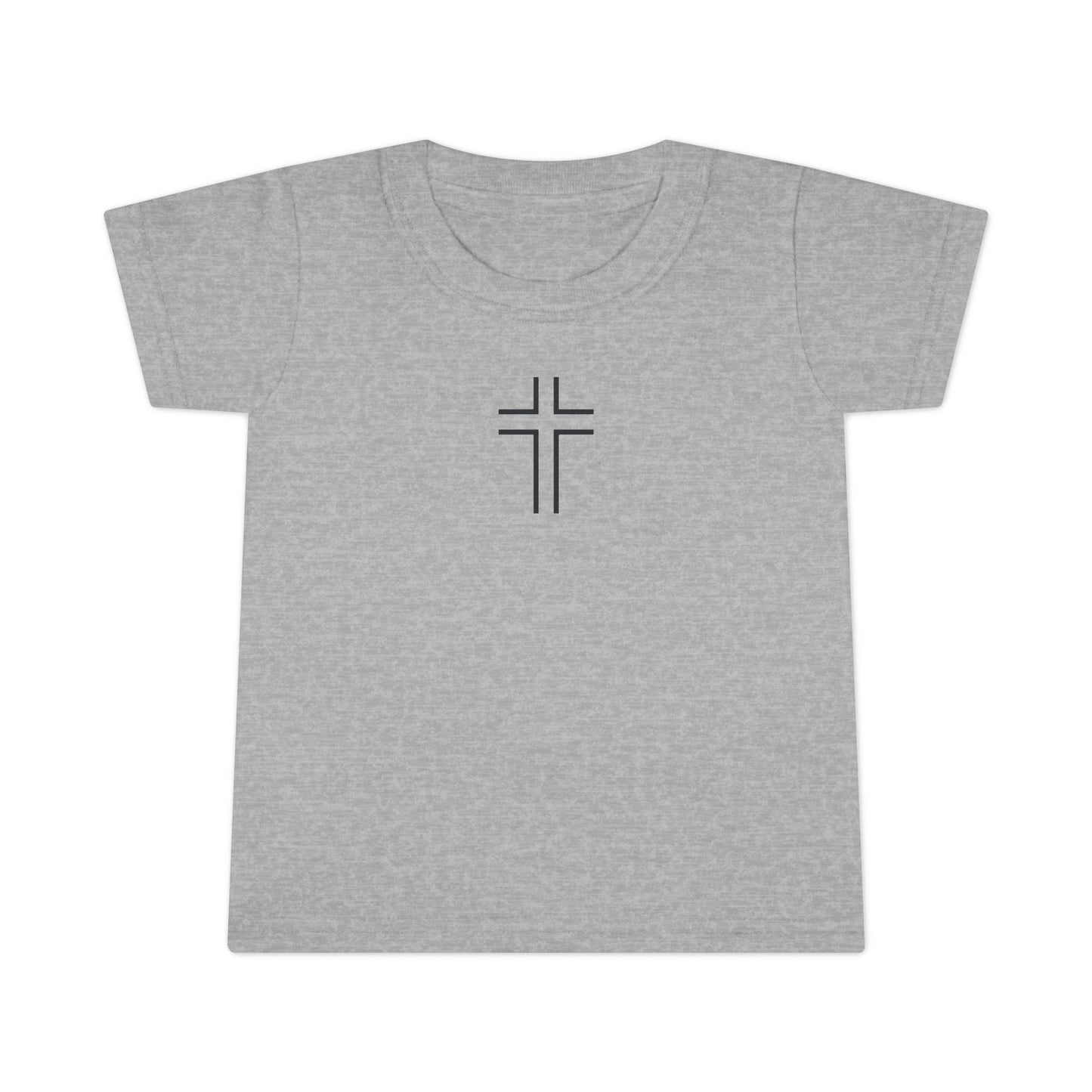 Minimalist | Toddler T-shirt with Cross Design