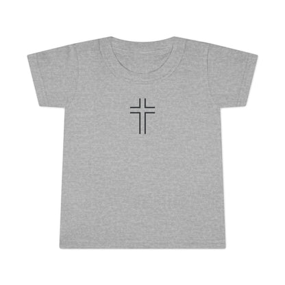 Minimalist | Toddler T-shirt with Cross Design
