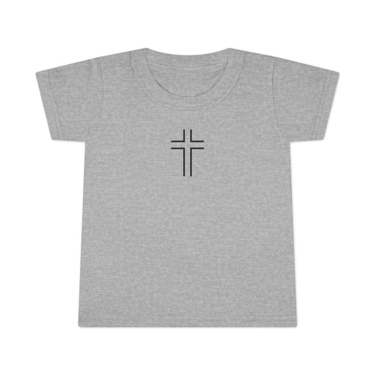 Minimalist | Toddler T-shirt with Cross Design