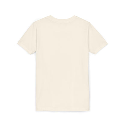 Minimalist | Youth Unisex Short Sleeve Tee with Cross Design