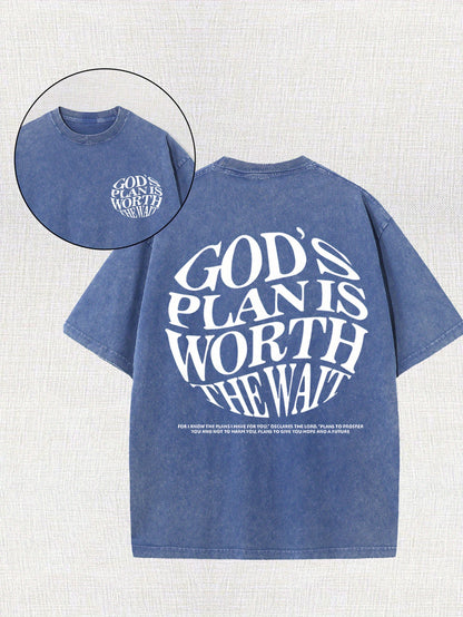 God's Plan Is Worth The Wait Women's T-Shirt