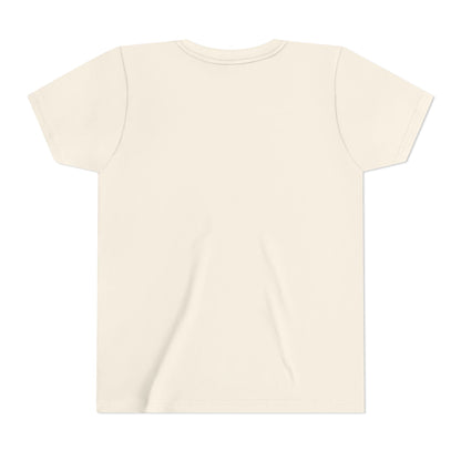 Minimalist | Youth Unisex Short Sleeve Tee with Cross Design