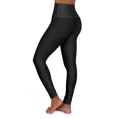 Minimalist | Muted High Waisted Fitness Leggings with Cross Design - Perfect for Faith & Fitness