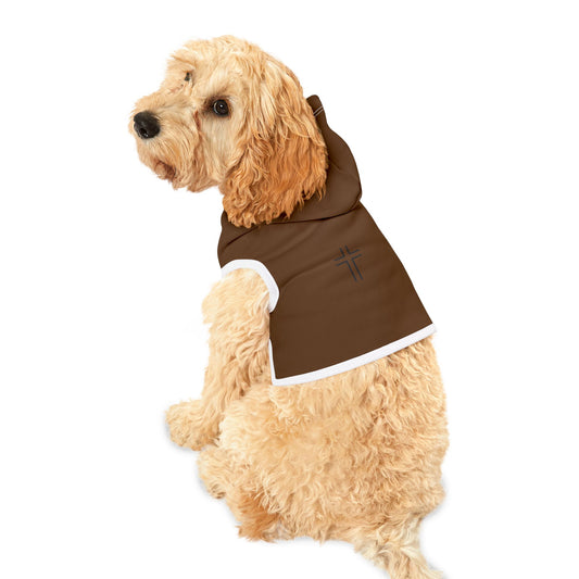 Minimalist | Pet Hoodie with Cross Design