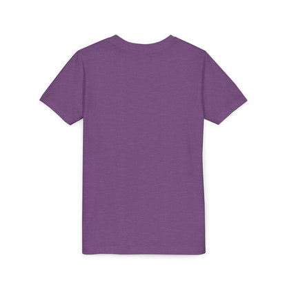 Minimalist | Youth Unisex Short Sleeve Tee with Cross Design