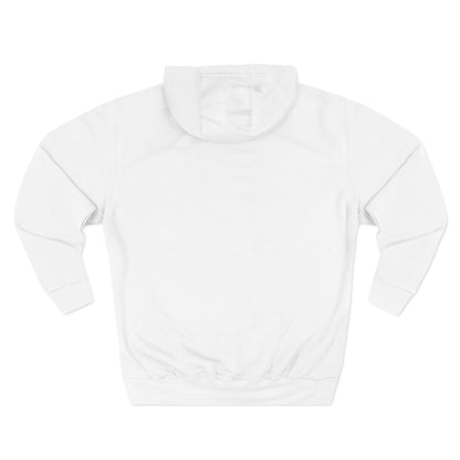 Minimalist | Unisex Fleece Hoodie with Cross Design