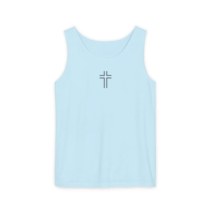 Minimalist | Unisex Cross Design Tank Top