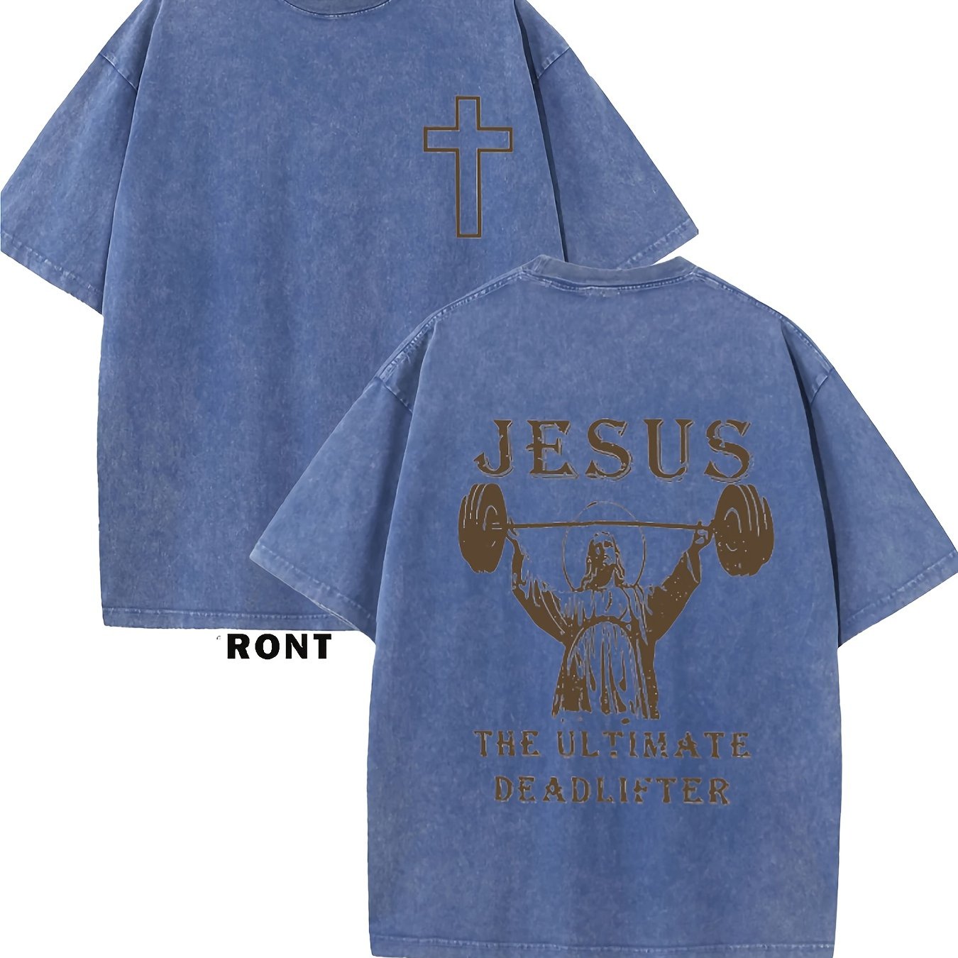 Jesus The Ultimate Hard Pull Men's Pattern T-Shirt
