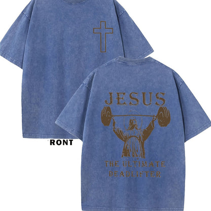 Jesus The Ultimate Hard Pull Men's Pattern T-Shirt