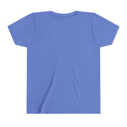 Minimalist | Youth Unisex Short Sleeve Tee with Cross Design