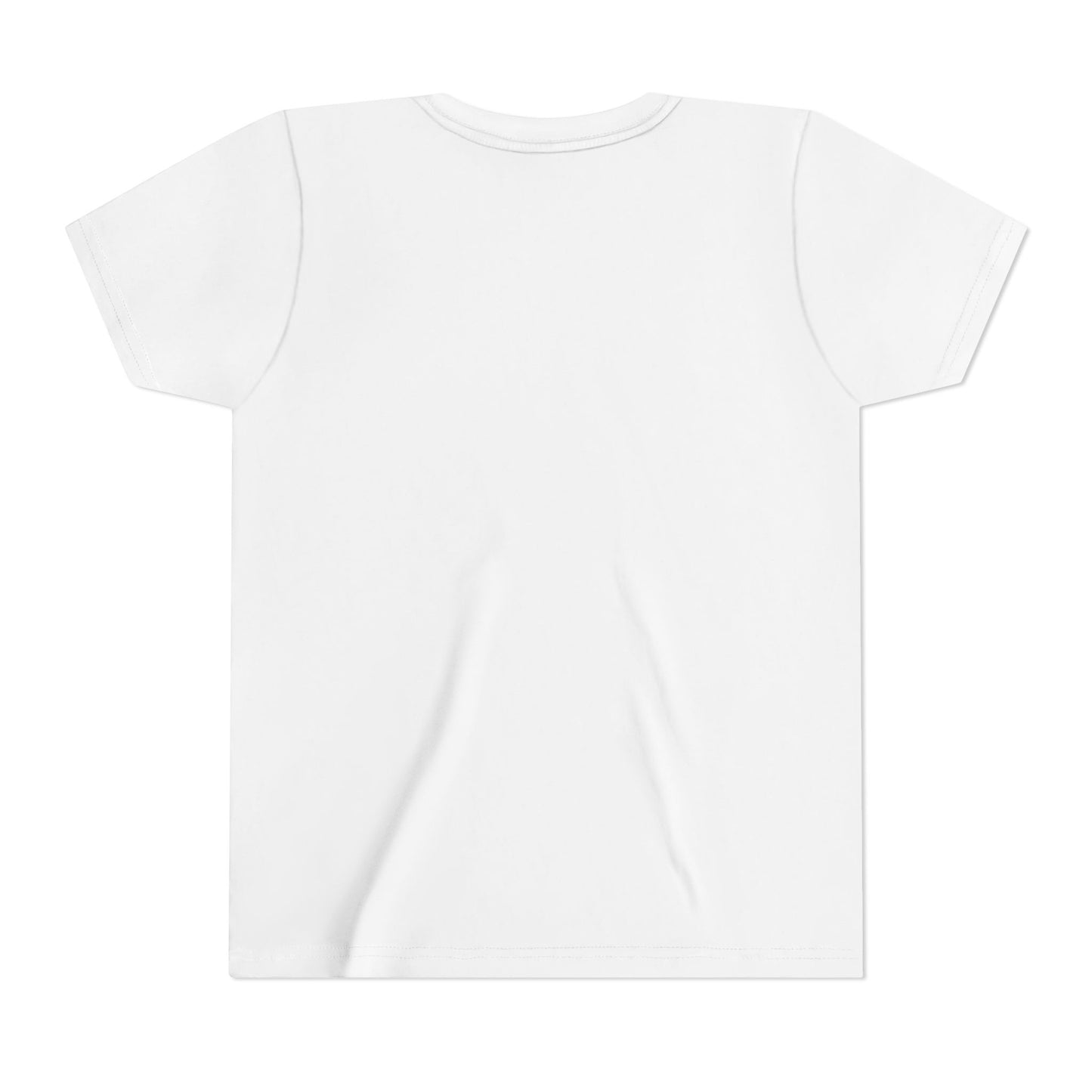 Minimalist | Youth Unisex Short Sleeve Tee with Cross Design