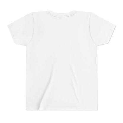 Minimalist | Youth Unisex Short Sleeve Tee with Cross Design