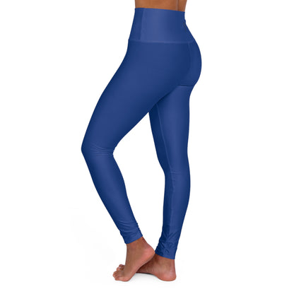 Minimalist | Color High Waisted Fitness Leggings with Cross Design - Perfect for Faith & Fitness