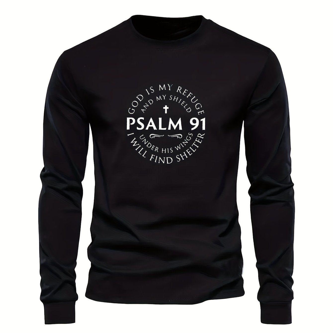 Psalm 91 Graphic Tee for Men