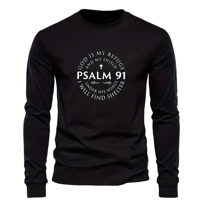 Psalm 91 Graphic Tee for Men