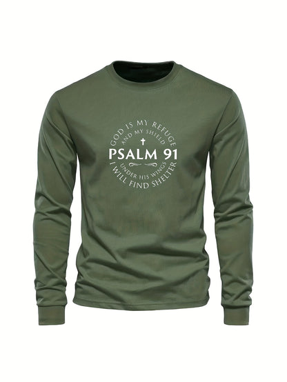 Psalm 91 Graphic Tee for Men