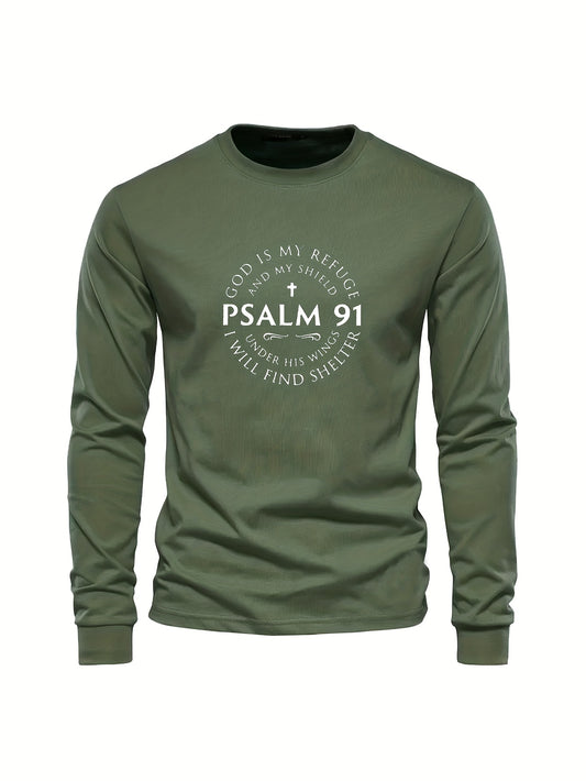 Psalm 91 Graphic Tee for Men