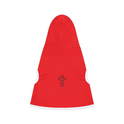 Minimalist | Pet Hoodie with Cross Design