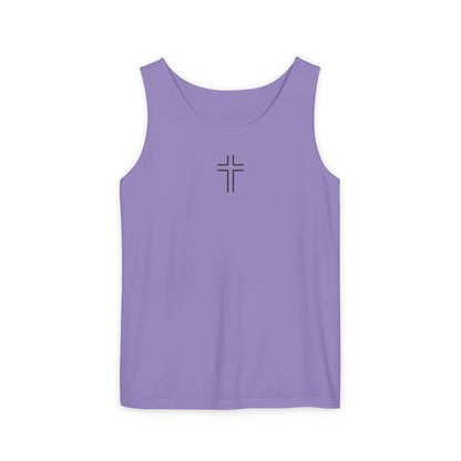 Minimalist | Unisex Cross Design Tank Top