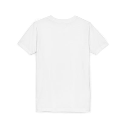 Minimalist | Youth Unisex Short Sleeve Tee with Cross Design